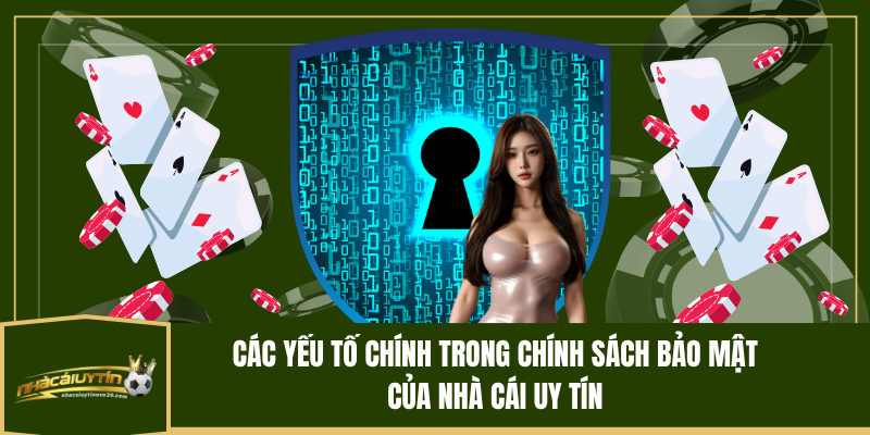 Các yếu tố chính trong chính sách bảo mật của nhà cái uy tín