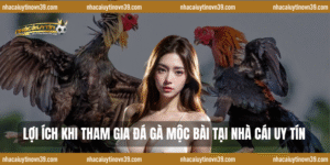 Lợi ích khi tham gia đá gà mộc bài tại nhà cái uy tín