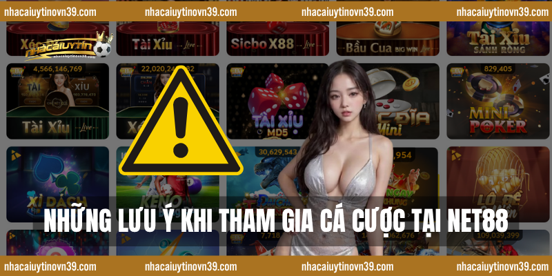 Những Lưu Ý Khi Tham Gia Cá Cược Tại Net88