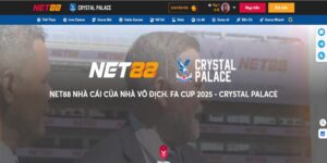 NET88 là nhà tài trợ chính thức của Crystal Palace trong 2 năm