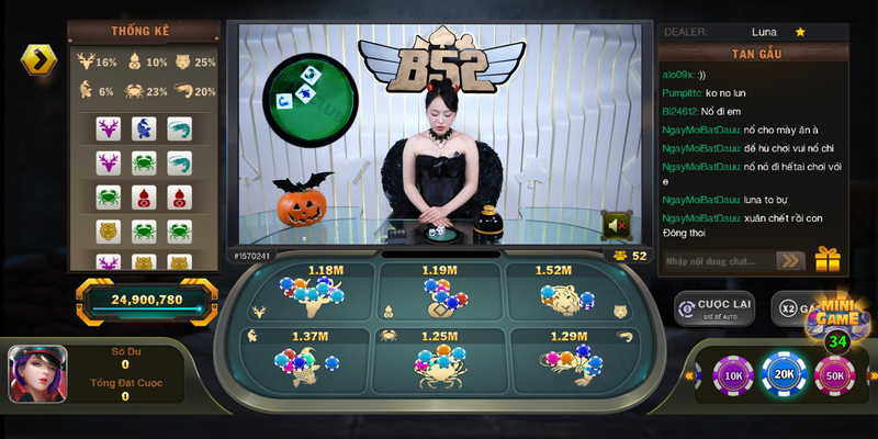 Giao diện game ấn tượng.